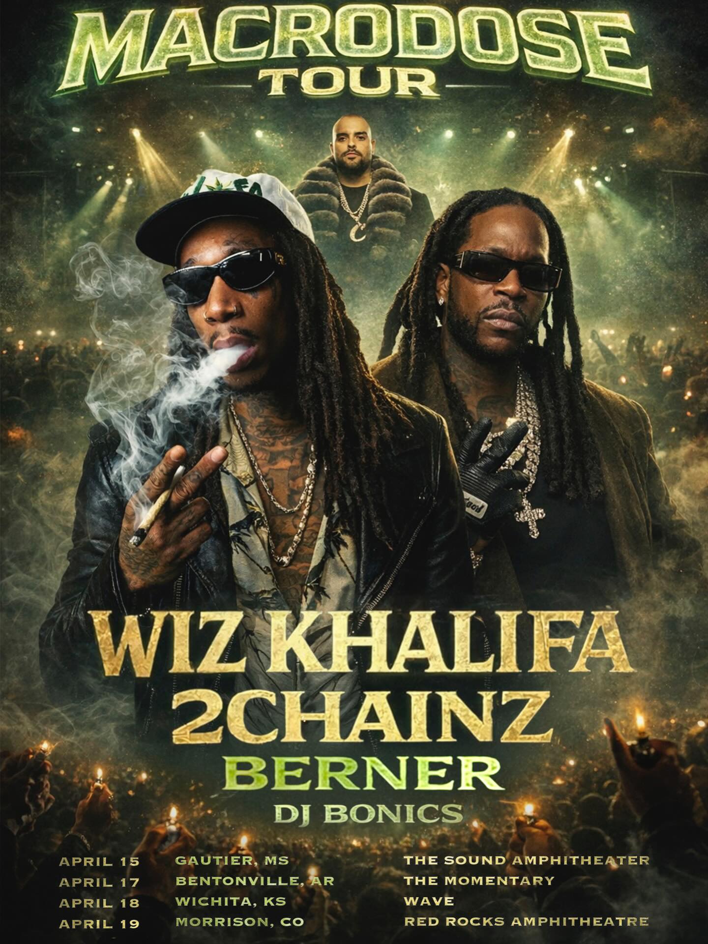 2 Chainz 20 Years of Carter Classics Tour Poster 2026